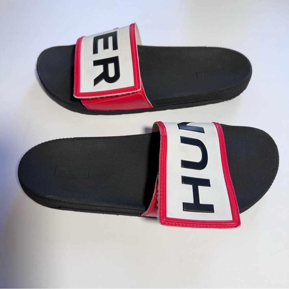 HUNTER slides adjustable sandal
Red Black White logo US 9 (UK 7)
Coastal core - Picture 5 of 11